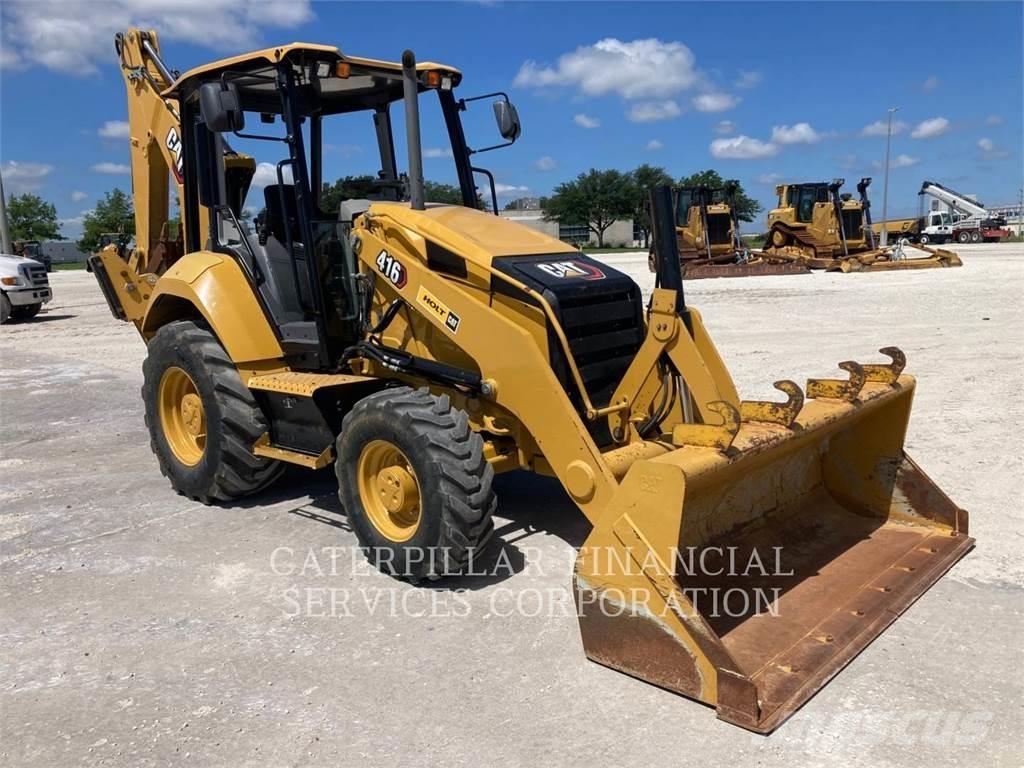CAT 416-07 Ekskavatori-iekrāvēji