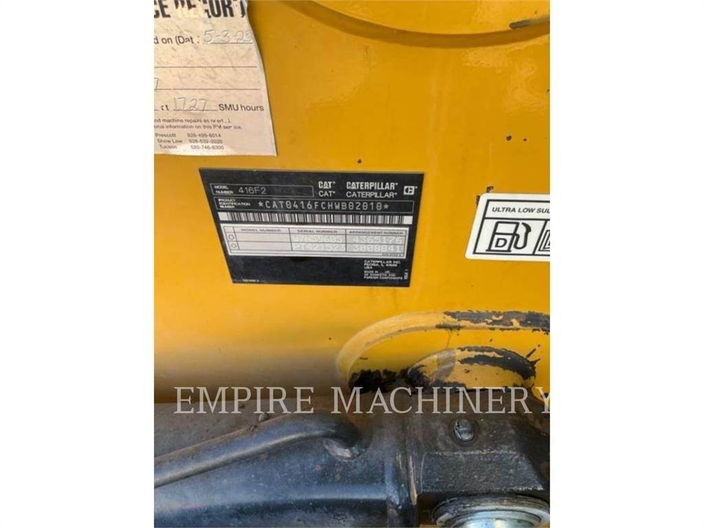 CAT 416F2 4EOP Ekskavatori-iekrāvēji