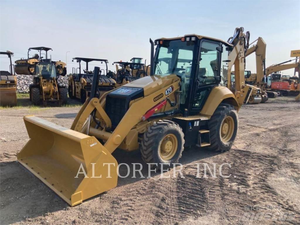 CAT 420-07 Ekskavatori-iekrāvēji