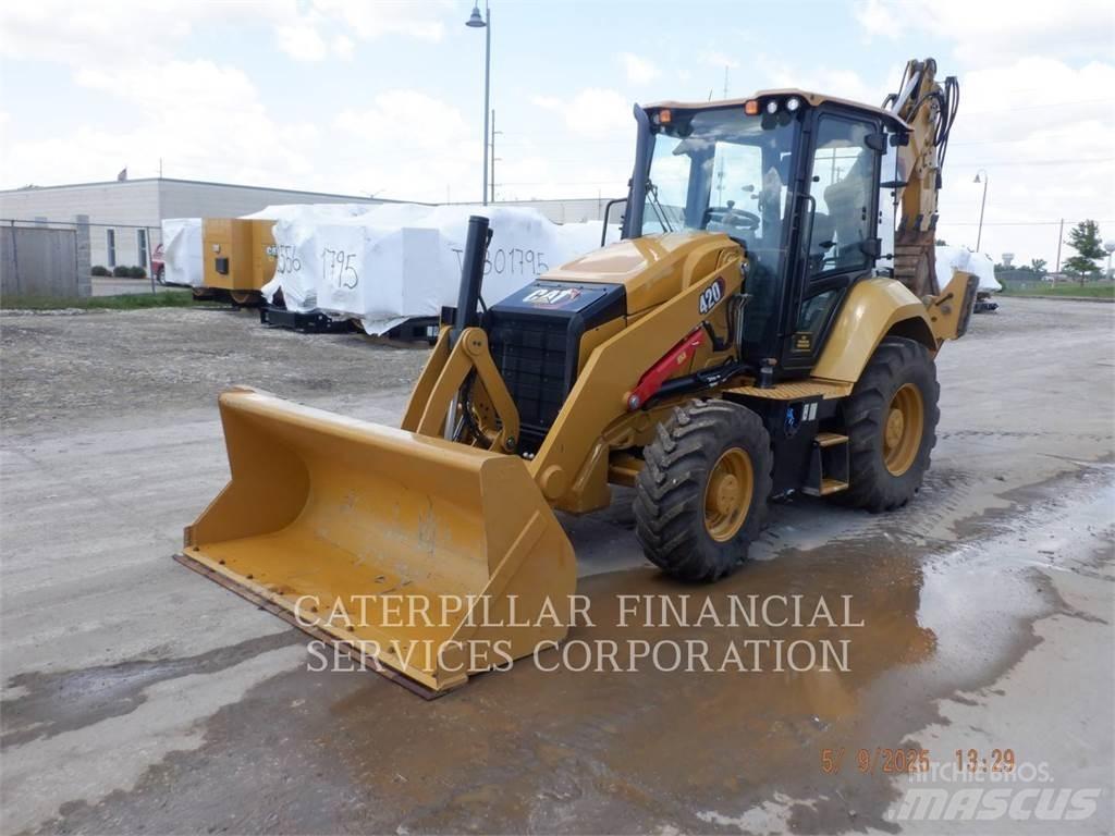 CAT 420-07 Ekskavatori-iekrāvēji
