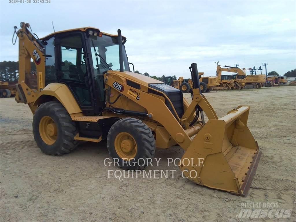 CAT 420-07 Ekskavatori-iekrāvēji