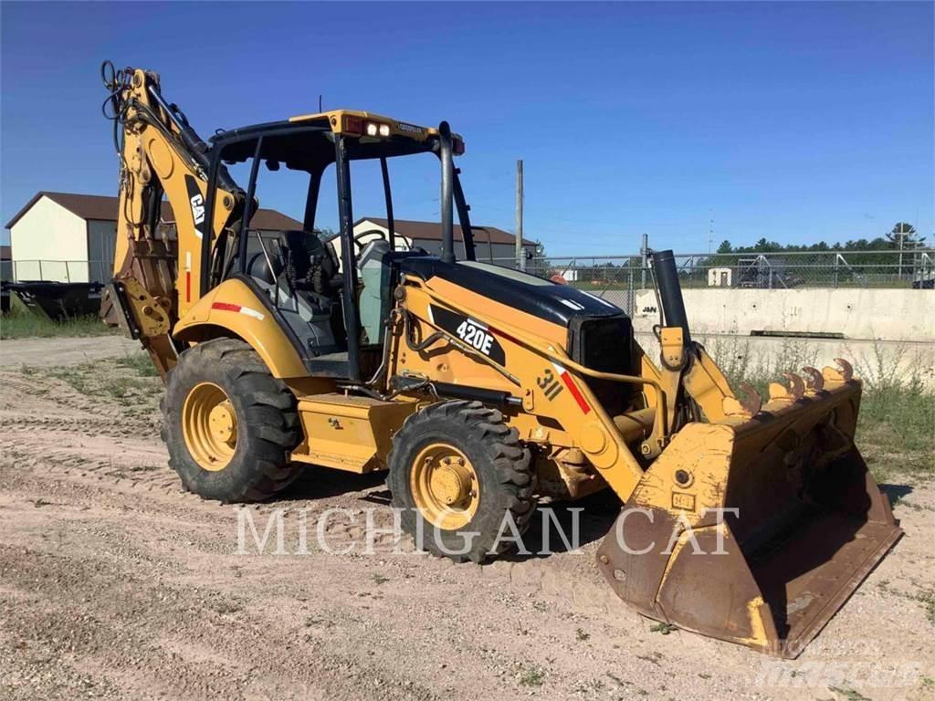 CAT 420E Ekskavatori-iekrāvēji