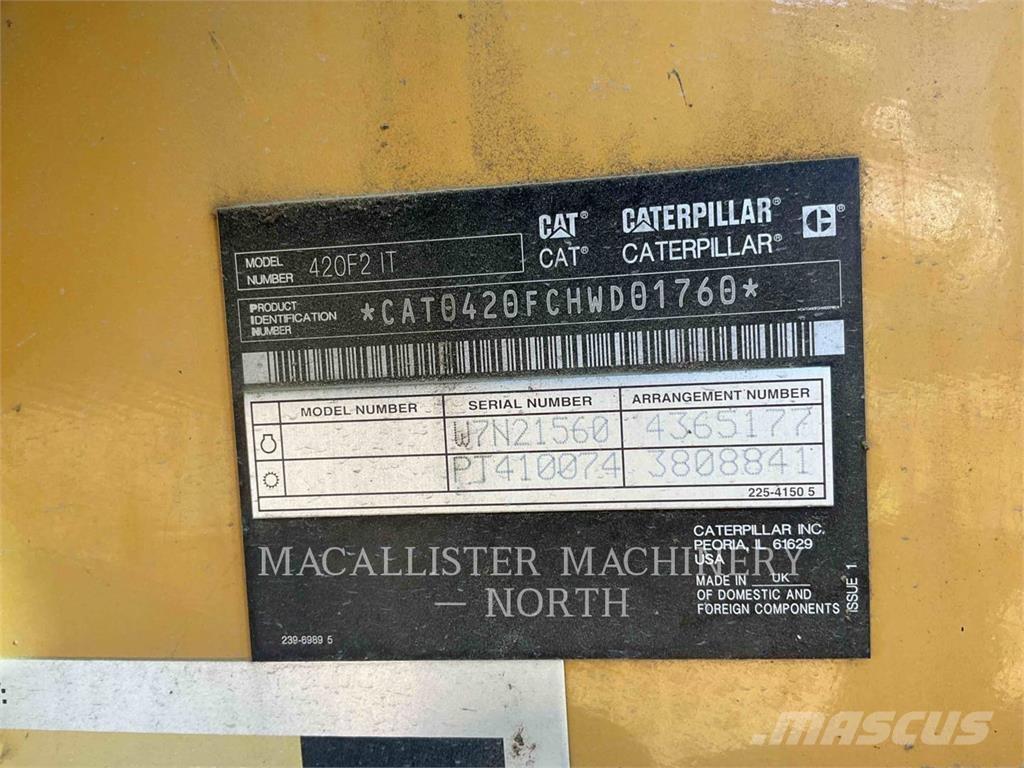 CAT 420F2IT APRQ Ekskavatori-iekrāvēji
