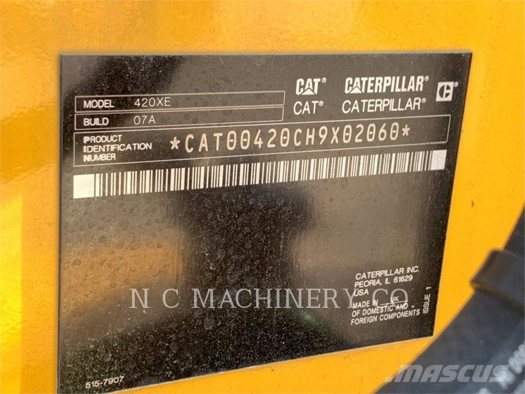 CAT 420XE Ekskavatori-iekrāvēji