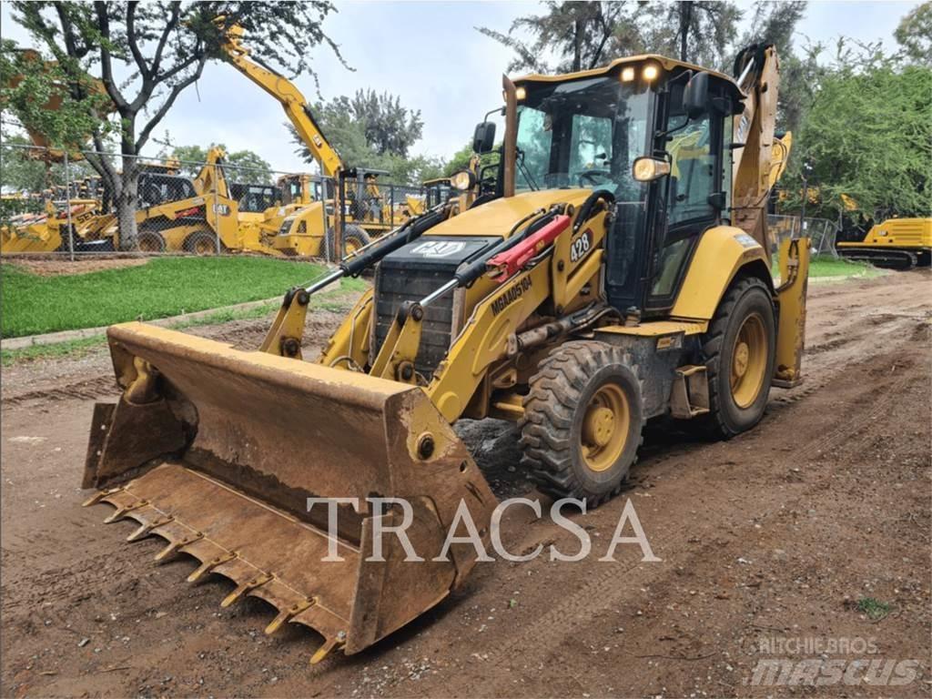 CAT 428 Ekskavatori-iekrāvēji