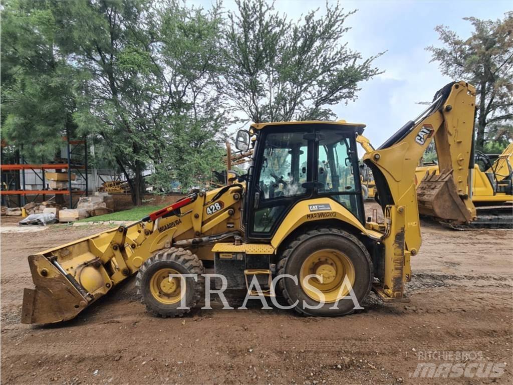 CAT 428 Ekskavatori-iekrāvēji