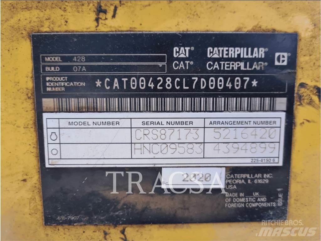 CAT 428 Ekskavatori-iekrāvēji