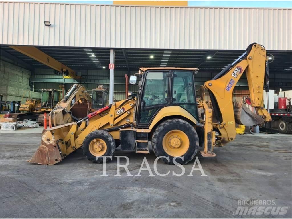 CAT 428 Ekskavatori-iekrāvēji