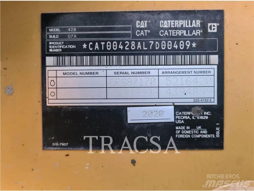 CAT 428 Ekskavatori-iekrāvēji