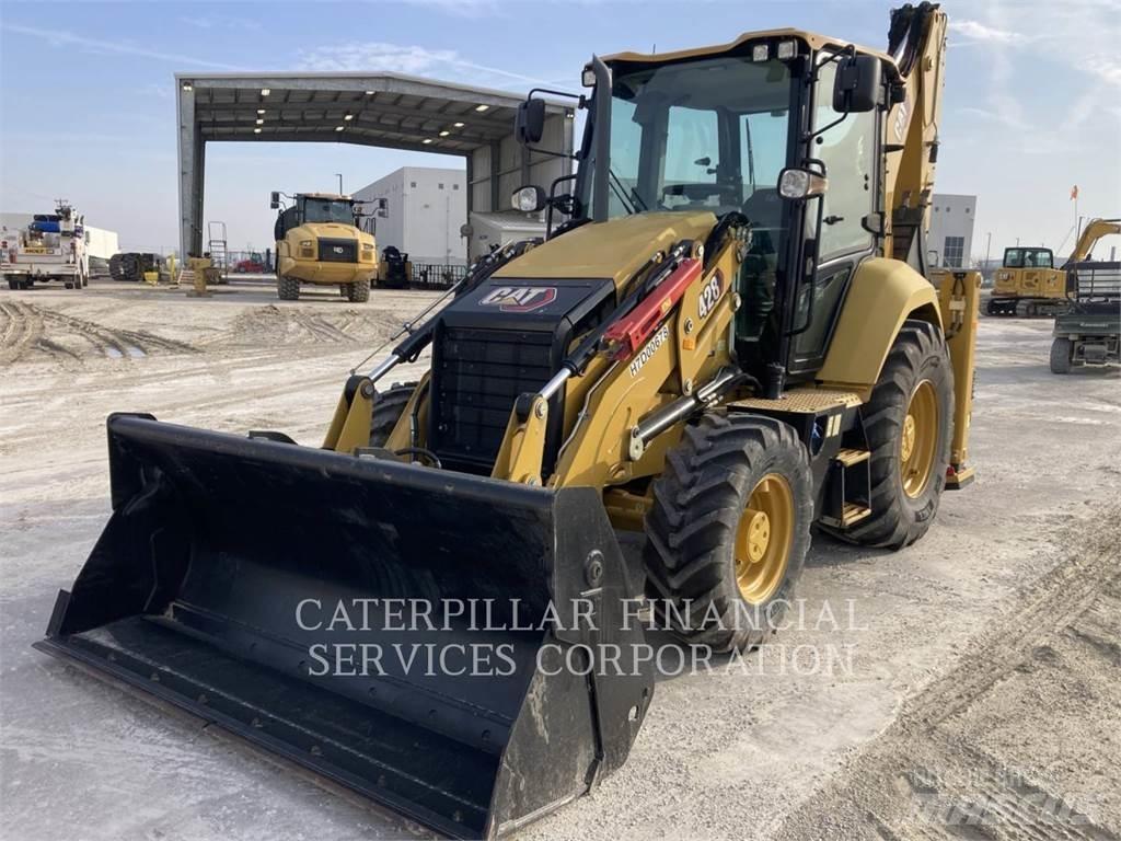 CAT 428-07 Ekskavatori-iekrāvēji