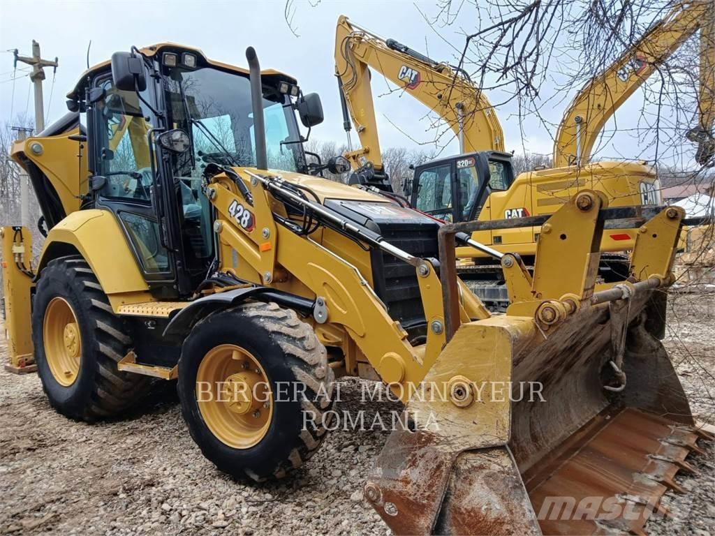 CAT 428-07 Ekskavatori-iekrāvēji