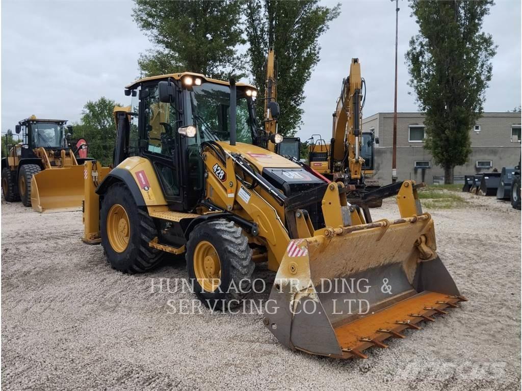 CAT 428-07 Ekskavatori-iekrāvēji