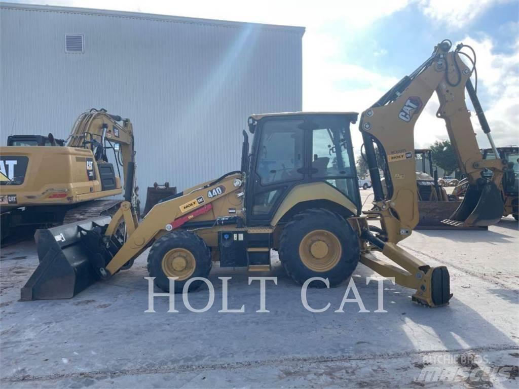 CAT 440 C4E Ekskavatori-iekrāvēji