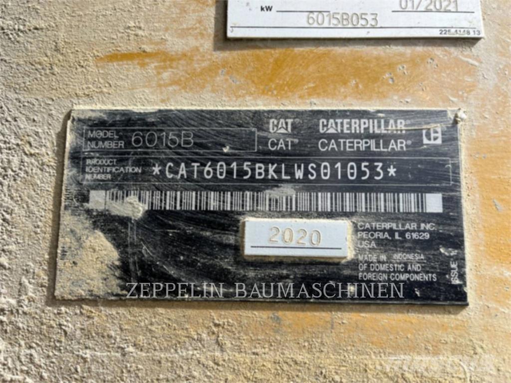CAT 6015B Kāpurķēžu ekskavatori