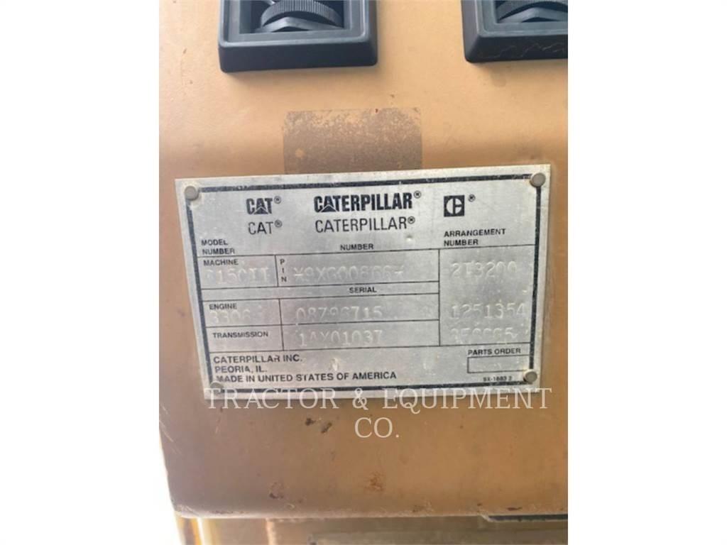 CAT 615C Skrēperi