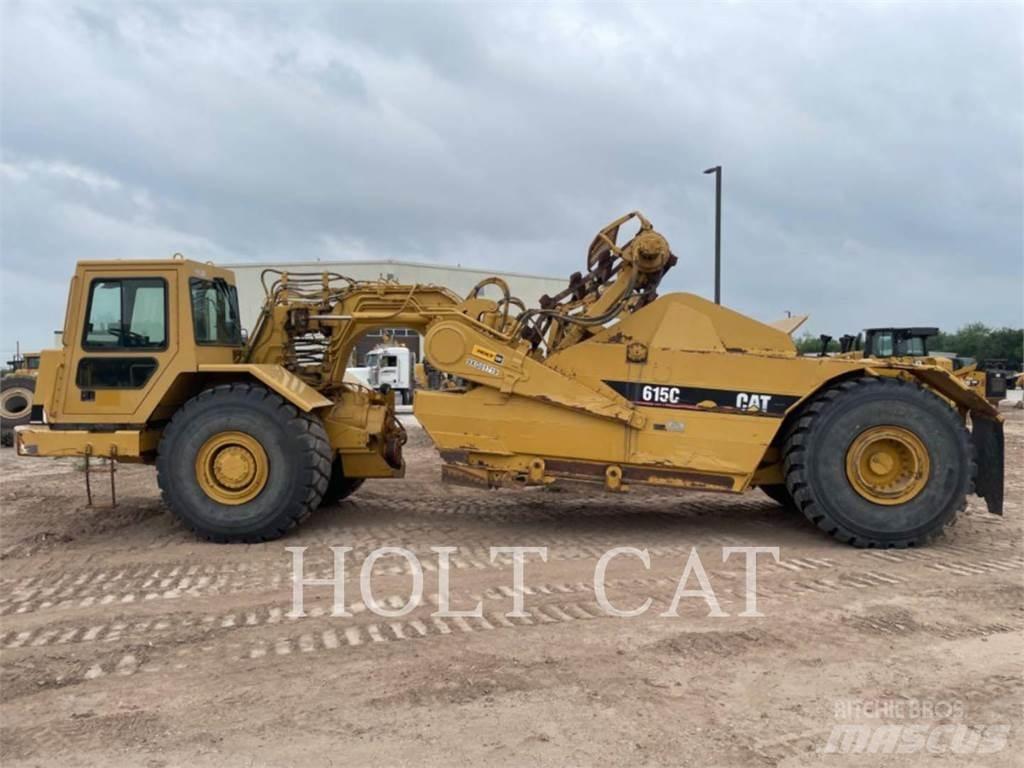 CAT 615CII Skrēperi