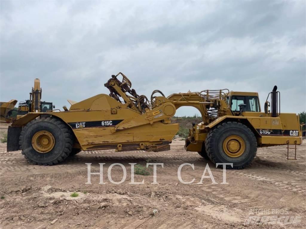 CAT 615CII Skrēperi