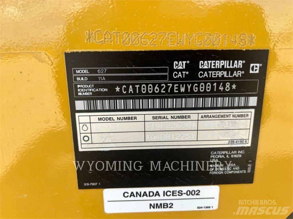 CAT 627 Skrēperi