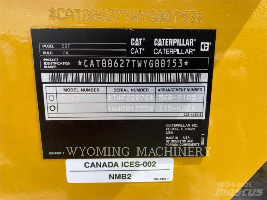 CAT 627 Skrēperi