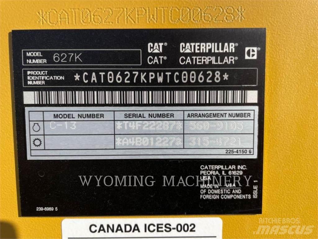 CAT 627K Skrēperi