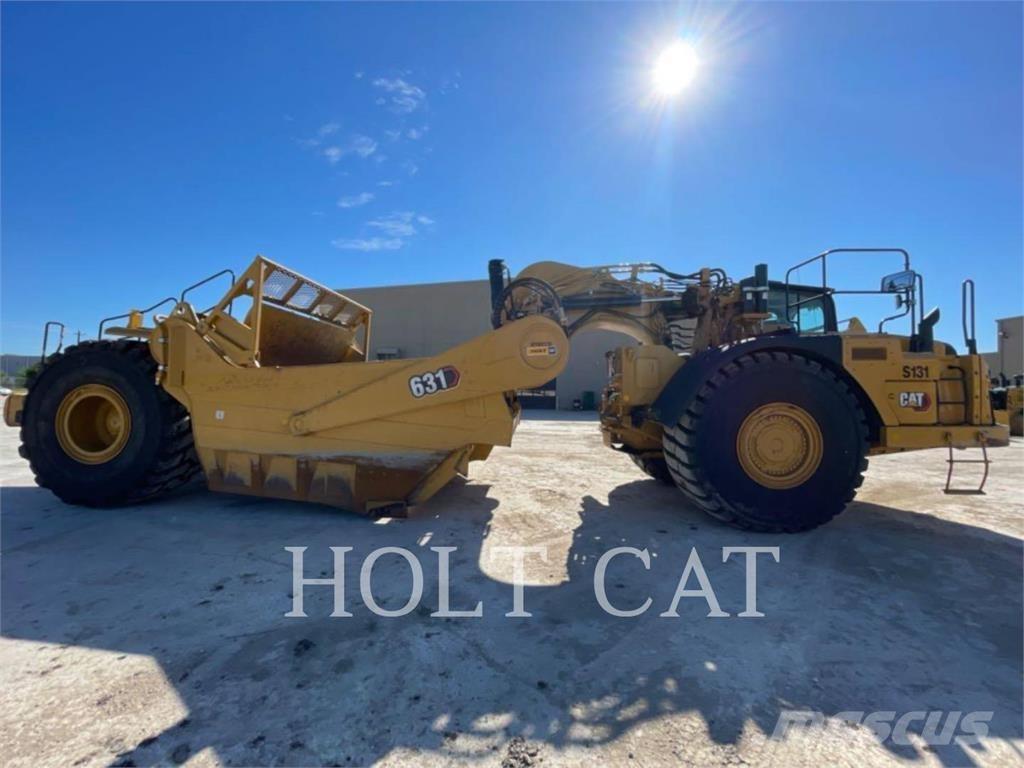 CAT 631 Skrēperi