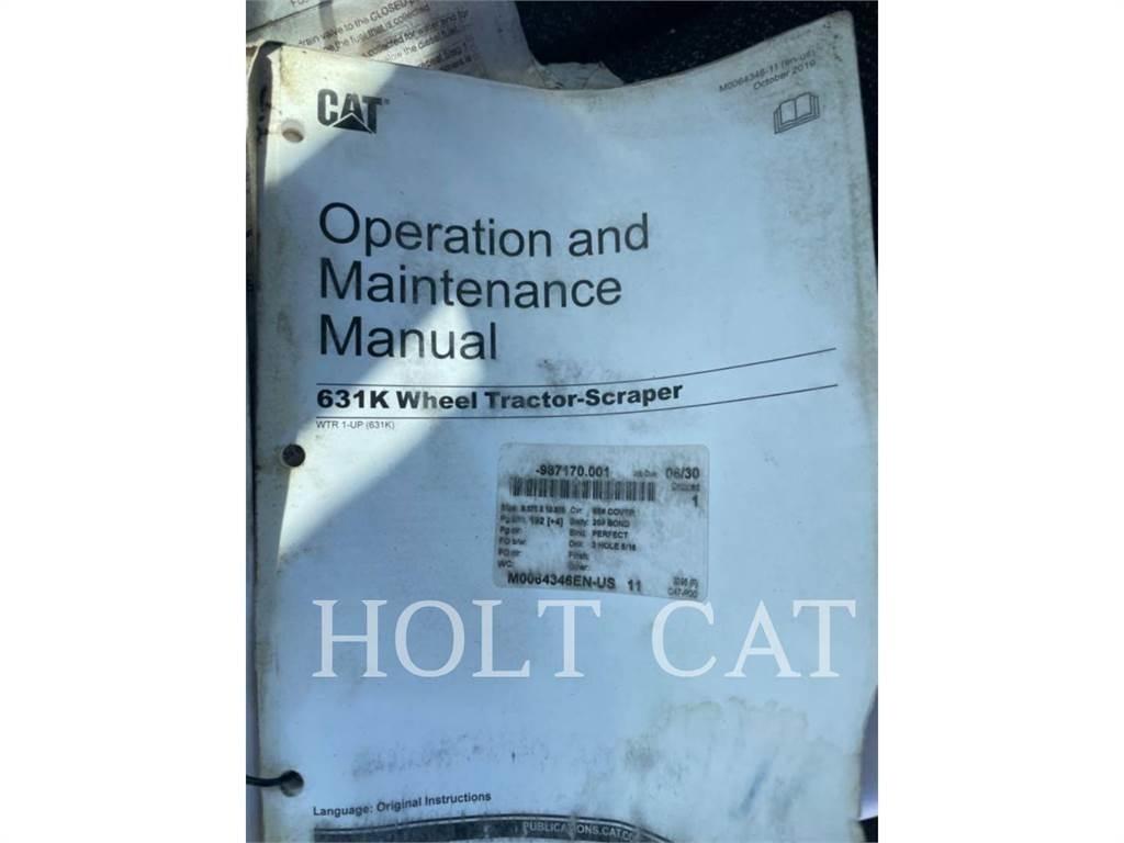 CAT 631K Skrēperi