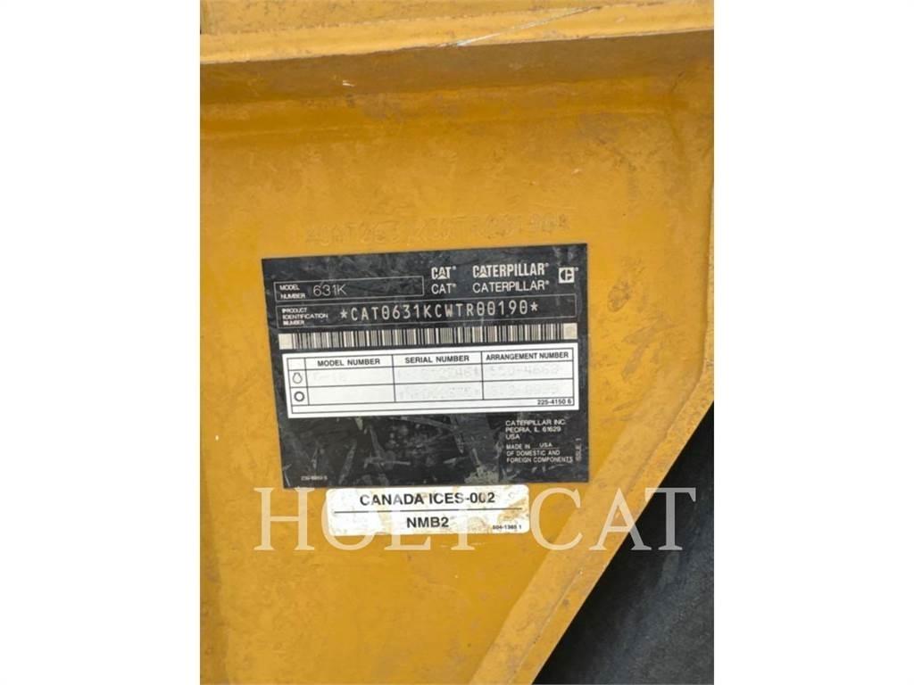 CAT 631K Skrēperi