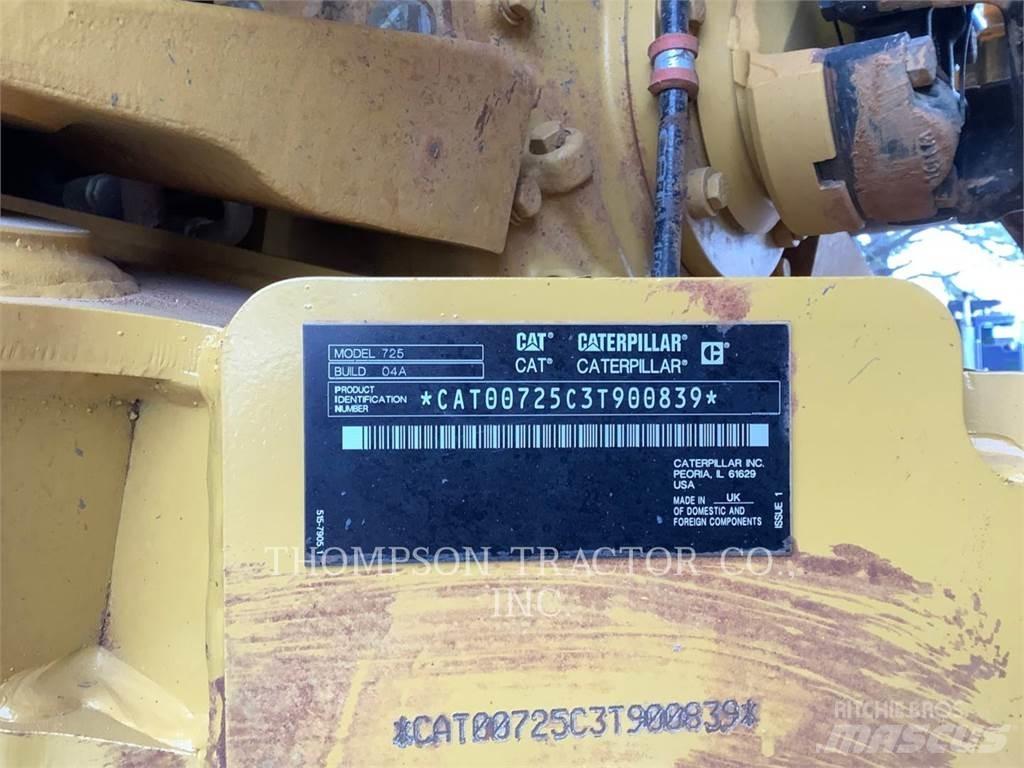 CAT 725 Artikulētie pašizgāzēji