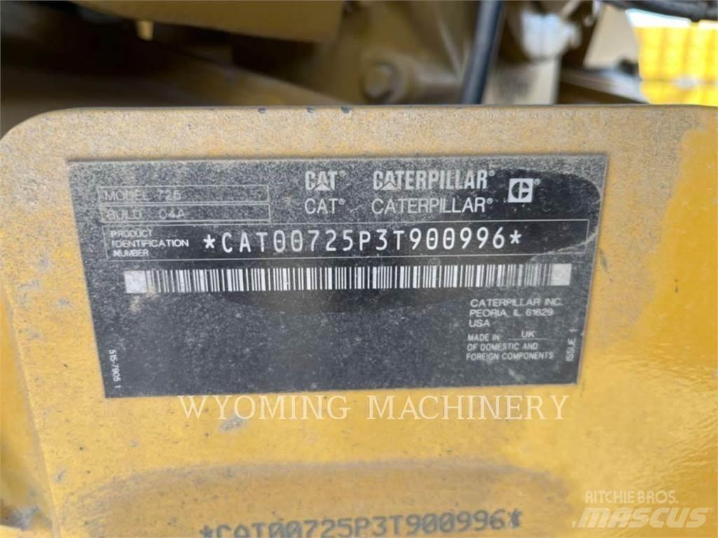 CAT 725 Artikulētie pašizgāzēji