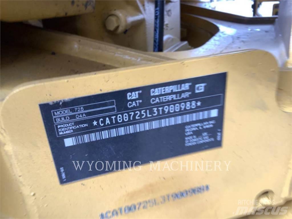 CAT 725 Artikulētie pašizgāzēji