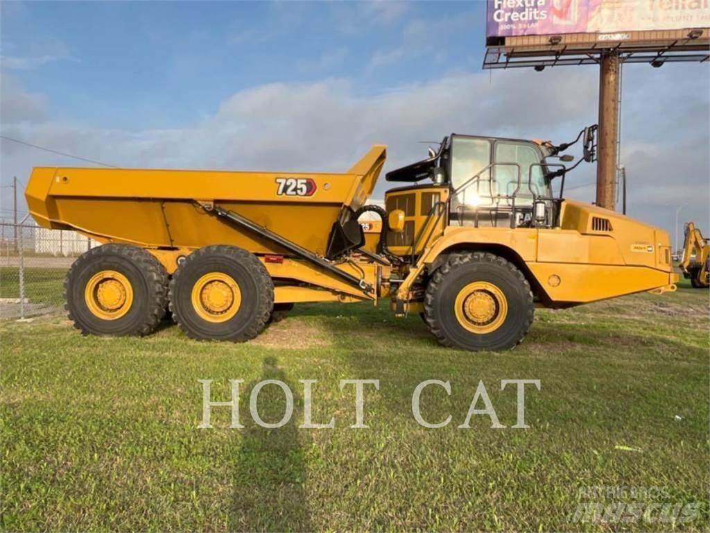 CAT 725 Artikulētie pašizgāzēji