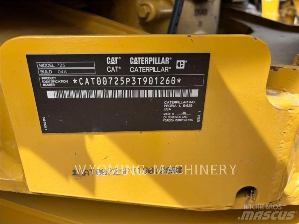 CAT 725 Artikulētie pašizgāzēji