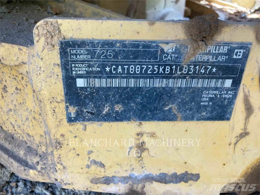 CAT 725 Artikulētie pašizgāzēji