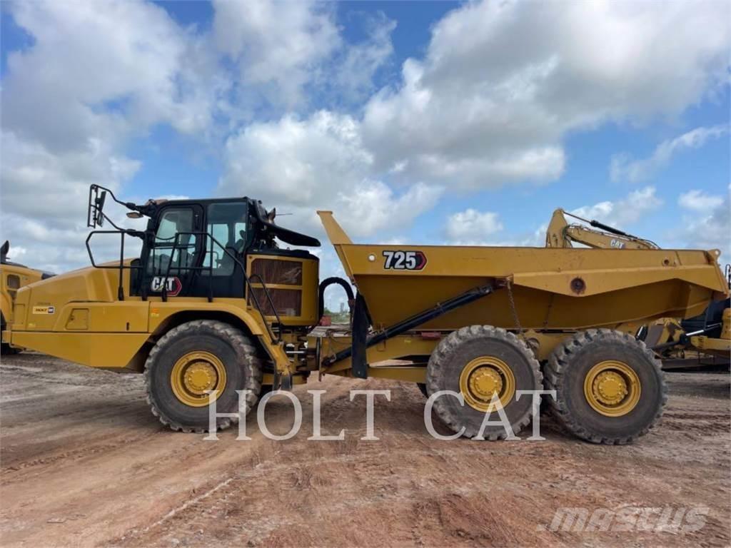 CAT 725 Artikulētie pašizgāzēji