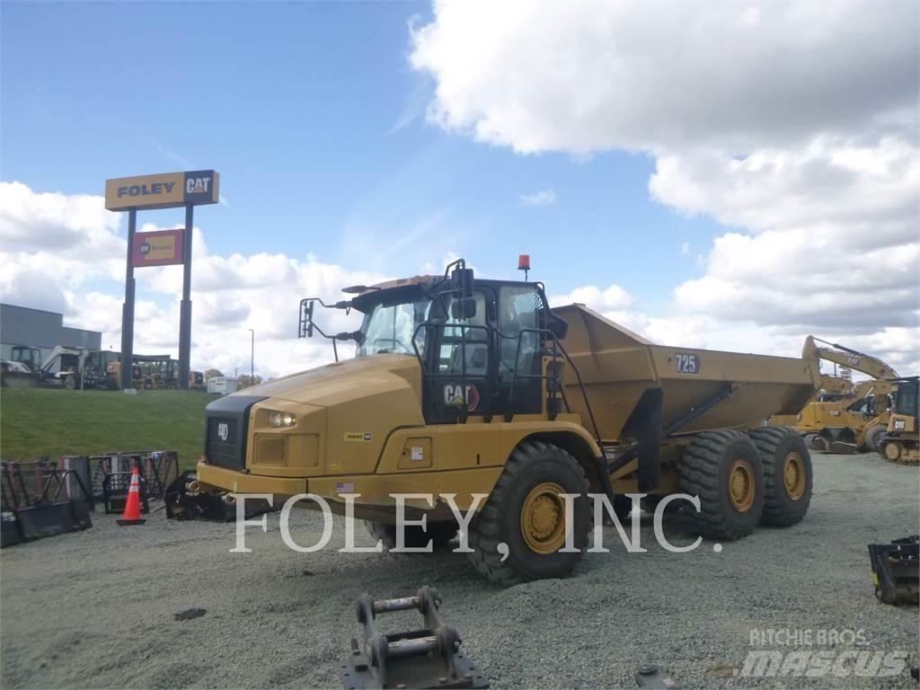 CAT 725-04 Artikulētie pašizgāzēji