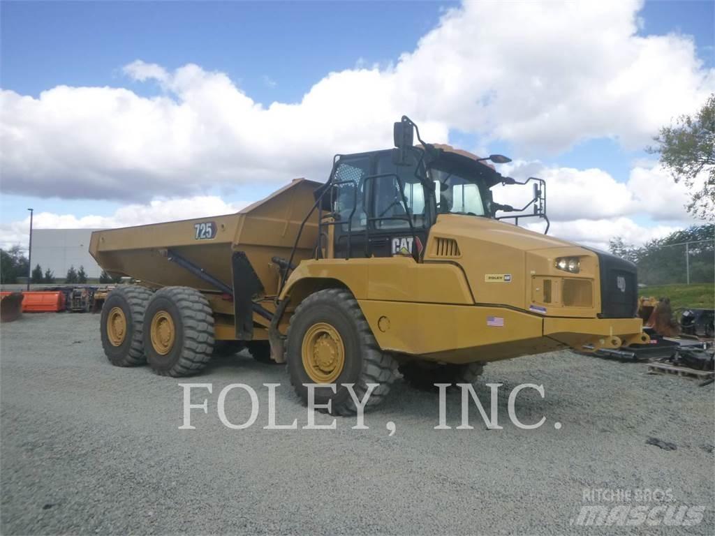 CAT 725-04 Artikulētie pašizgāzēji