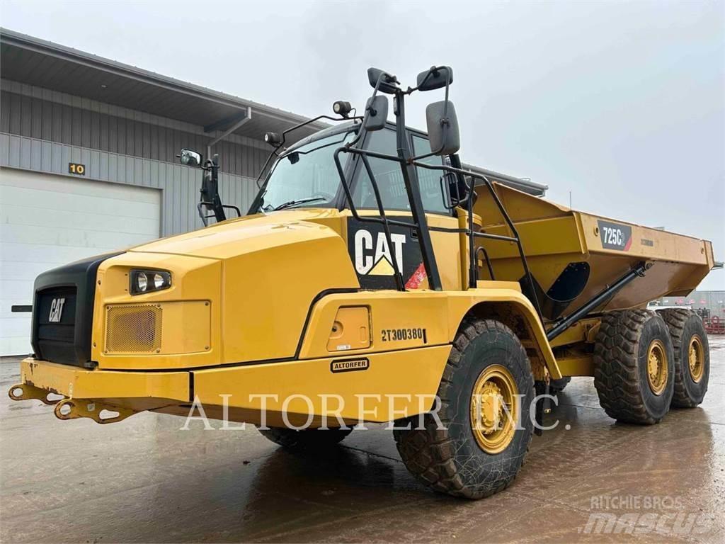 CAT 725C2 Artikulētie pašizgāzēji