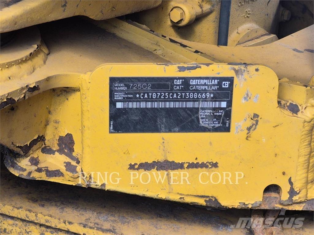 CAT 725C2TG Artikulētie pašizgāzēji
