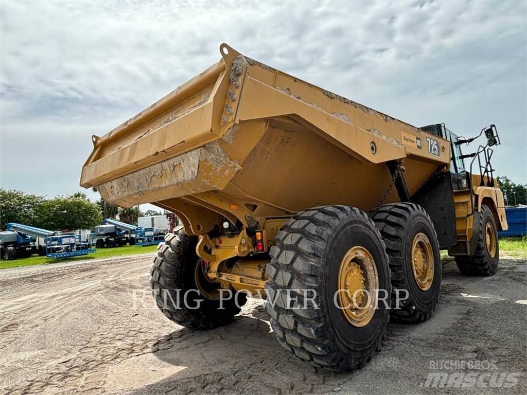 CAT 725TG Artikulētie pašizgāzēji