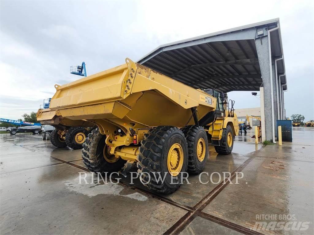CAT 725TG Artikulētie pašizgāzēji
