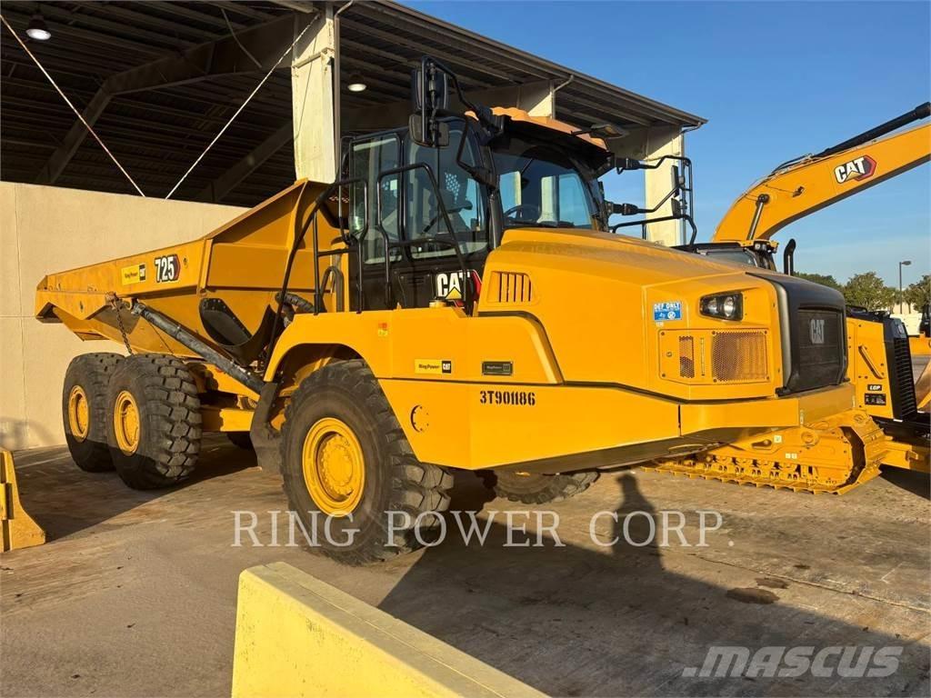 CAT 725TG Artikulētie pašizgāzēji