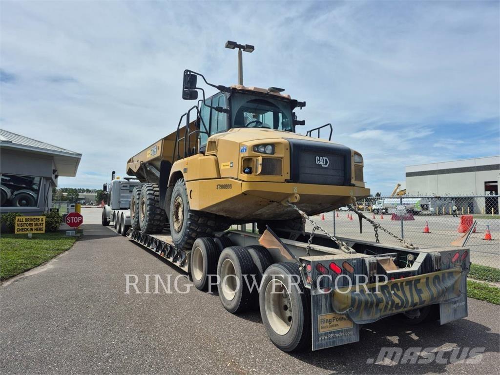 CAT 725TG Artikulētie pašizgāzēji