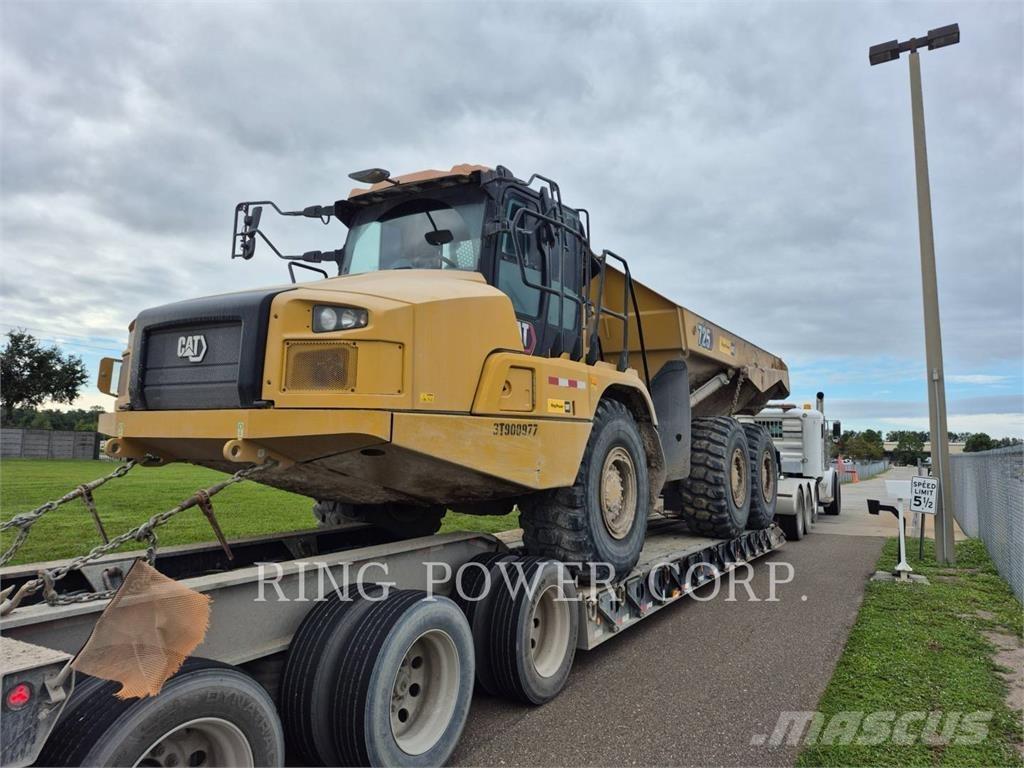 CAT 725TG Artikulētie pašizgāzēji
