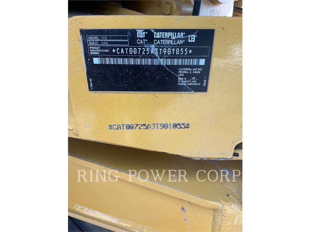CAT 725TG Artikulētie pašizgāzēji