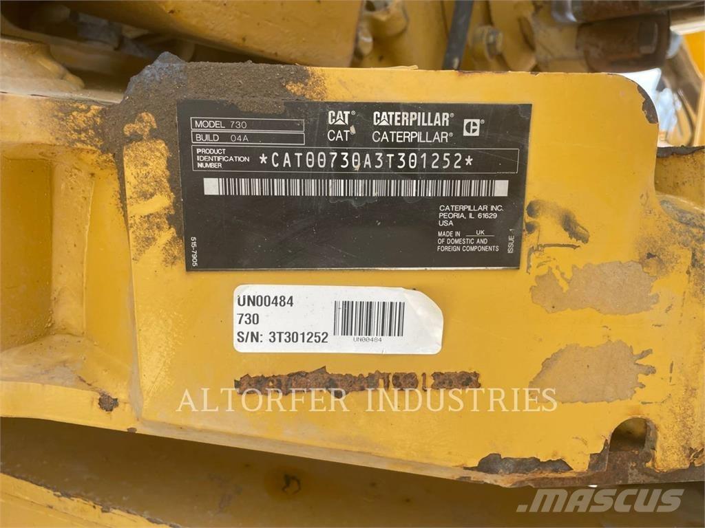 CAT 730 Artikulētie pašizgāzēji