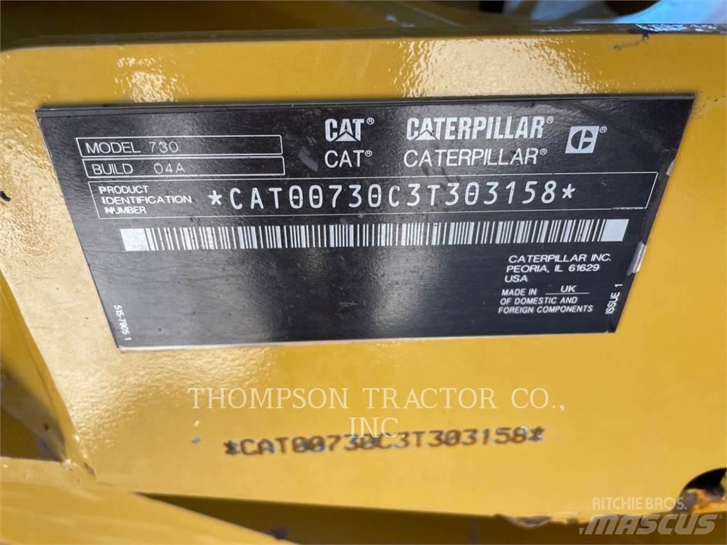 CAT 730 Artikulētie pašizgāzēji