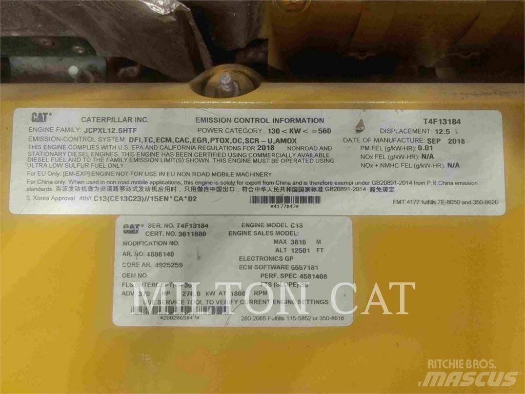 CAT 730 Artikulētie pašizgāzēji