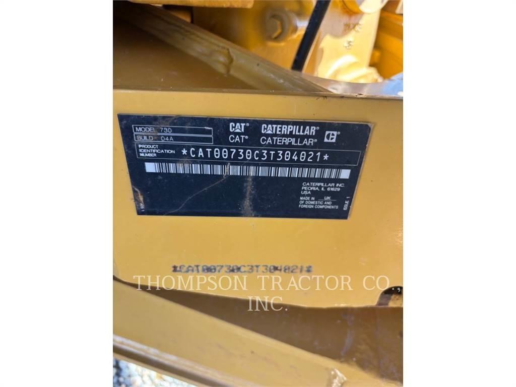 CAT 730 Artikulētie pašizgāzēji