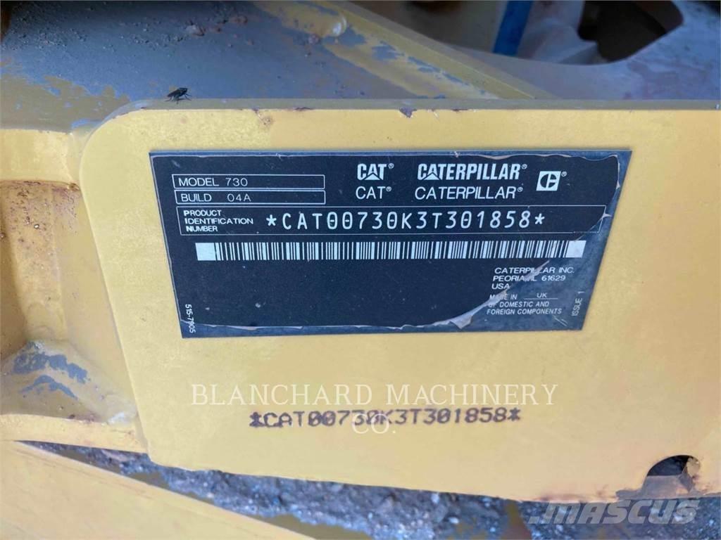CAT 730 Artikulētie pašizgāzēji