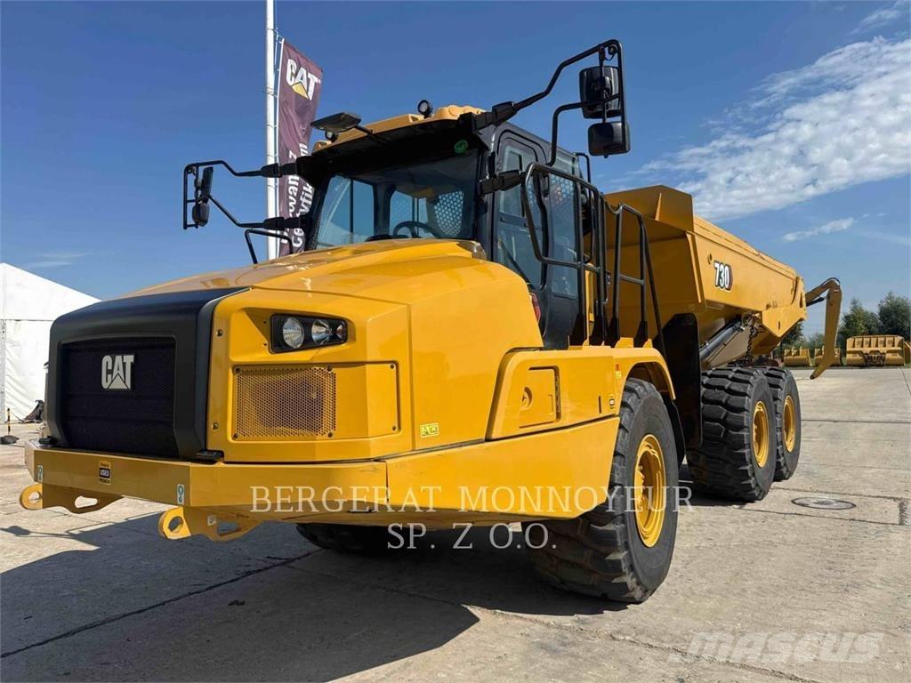 CAT 730 Artikulētie pašizgāzēji